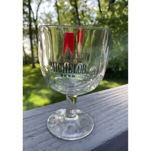 Vintage Michelob‎ Beer Thumbprint Glass